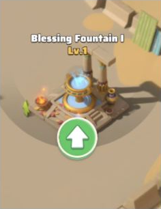 Last War Season 3 Blessing Fountain in game